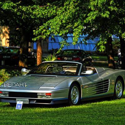 FERRARI Testarossa spider Agnelli 1986 - Villa d'Este
